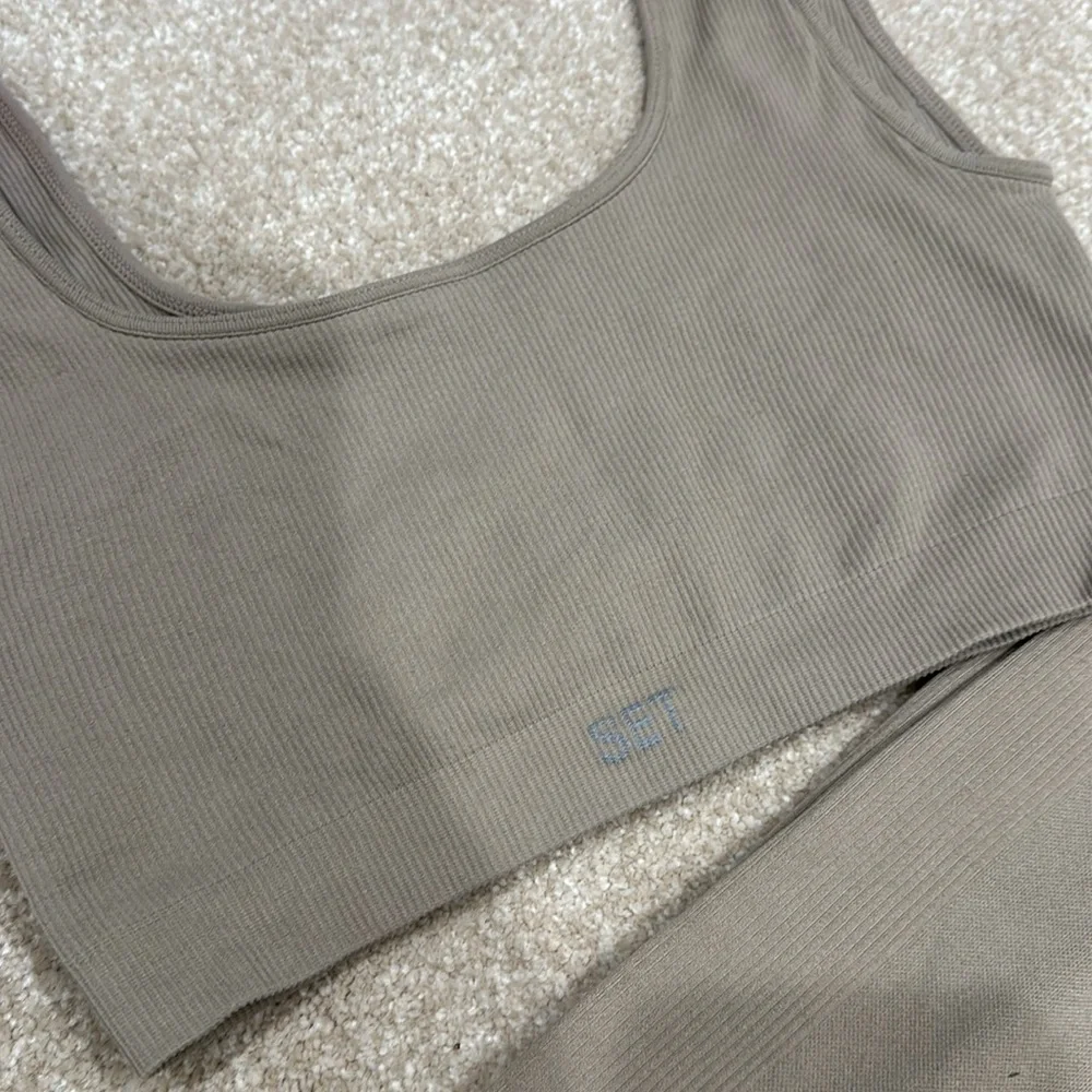 Set Active Ribbed Matching Set, Size Small - Picture 2 of 6